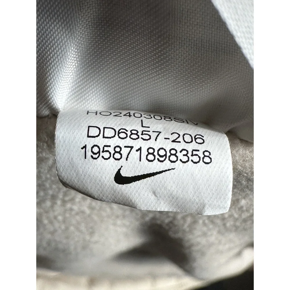 Nike Therma Fit Size L Hooded Zip Puffer Windrunner Jacket Coat DD6857-206